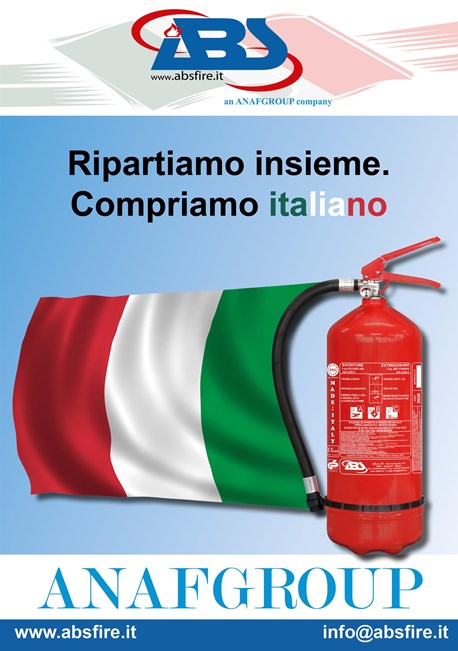 ANAFGROUP su rivista Antincendio - Nr.7: compriamo italiano!